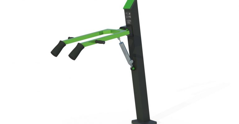 8- Free Squat Machine [Green Power]