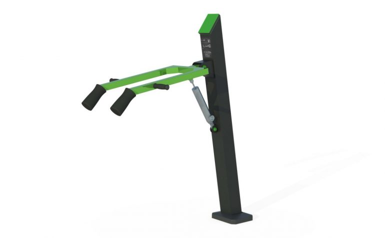 8- Free Squat Machine [Green Power]