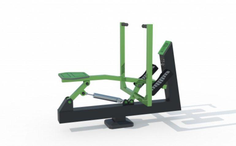 6- Rower Machine [Green Power]