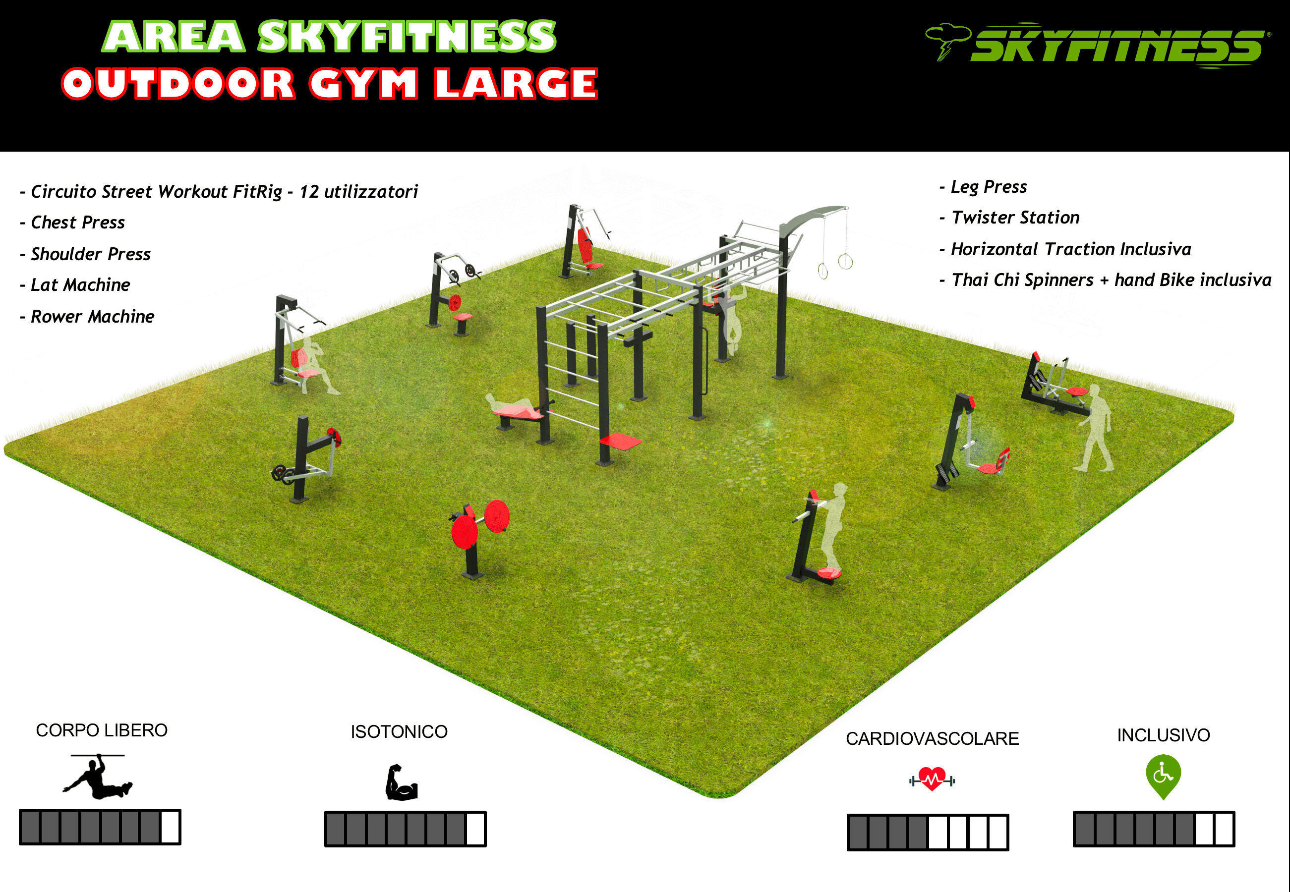 Outdoor Gym Large