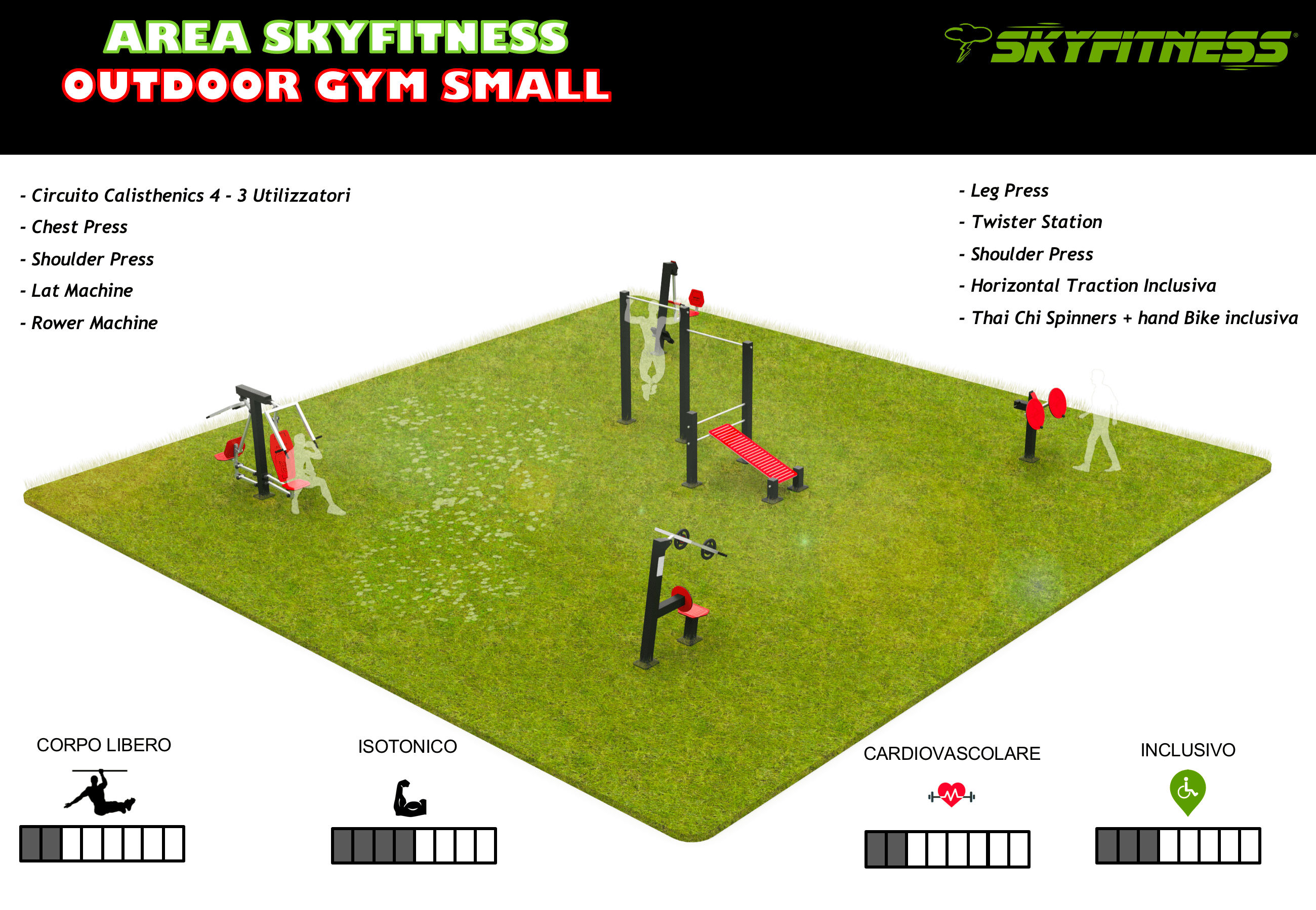 Outdoor Gym Small